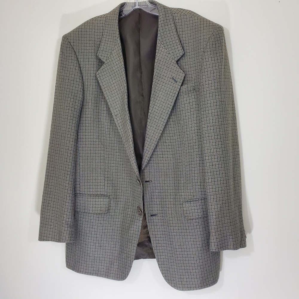 Pierre Balmain 100% Silk Tweed Jacket, Size 42